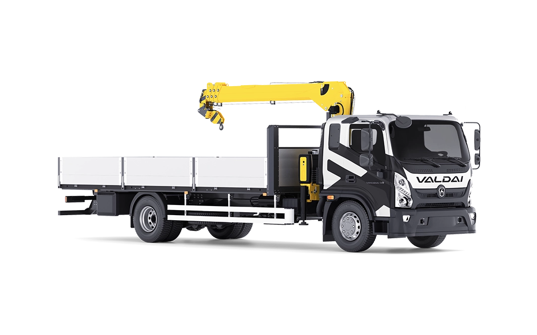 Бортовой с КМУ Валдай 12