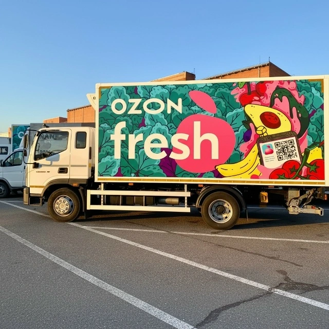 Пополнение в автопарке Ozon Fresh!